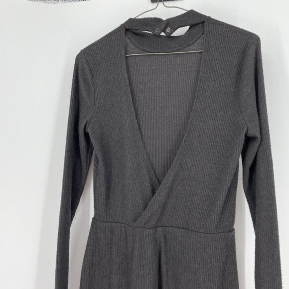 Out From Under grey high neck  open back romper - Picture 10 of 16